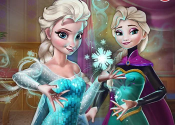 Elsa Secret Transform játék képernyőképe