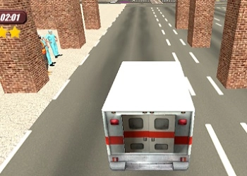 Simulátor záchranné ambulance snímek obrazovky hry