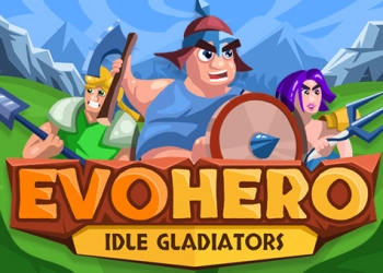 Evohero - Idle Gladiatorer skærmbillede af spillet