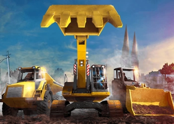 Excavator Simulator 3D ພາບຫນ້າຈໍເກມ