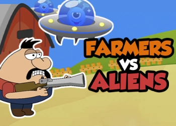 Põllumehed Vs Tulnukad mängu ekraanipilt
