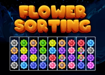 Bloemen Sorteren schermafbeelding van het spel