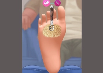 Foot Hospital game screenshot