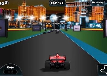 Formula Rush tangkapan layar permainan