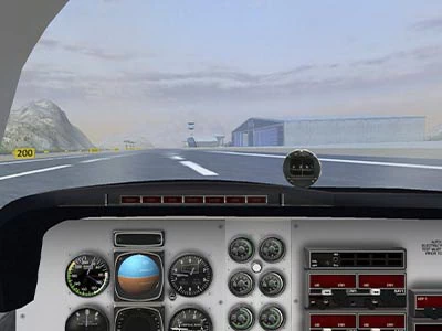 Δωρεάν Flight Sim στιγμιότυπο οθόνης παιχνιδιού