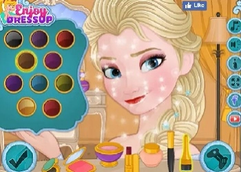 Bevroren Make-Up schermafbeelding van het spel