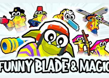 Blade & Magic កំប្លែង រូបថតអេក្រង់ហ្គេម