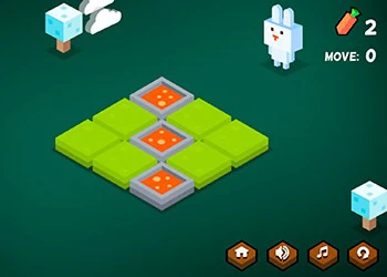 Lustige Häschenlogik Spiel-Screenshot