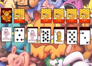 Solitario Garfield screenshot del gioco