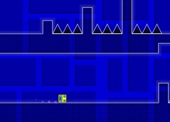 Geometry Dash Doolhofkaarten schermafbeelding van het spel