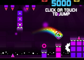 Gjeometri Neon Dash World 2 pamje nga ekrani i lojës