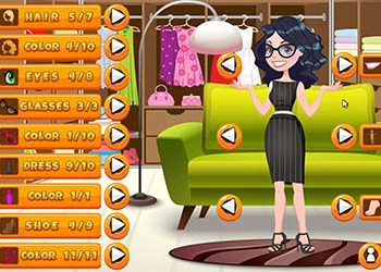 Κορίτσι Ντύσιμο στιγμιότυπο οθόνης παιχνιδιού
