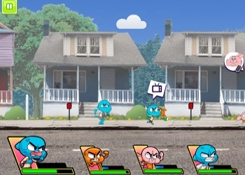 Gumball Pelit: Etätaistelu pelin kuvakaappaus