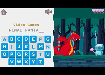 Hangman Adventure játék képernyőképe