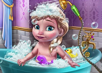 Ice Queen Baby Shower Fun თამაშის სკრინშოტი