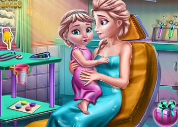 Vacunas Para Niños Pequeños: Reina Del Hielo captura de pantalla del juego