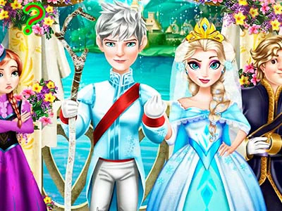 Buz Kraliçesi Düğün Öpücüğü oyun ekran görüntüsü