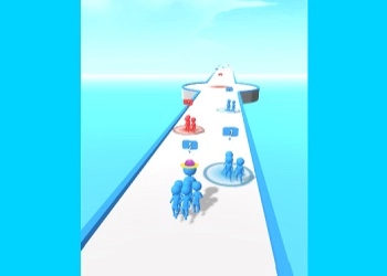 เข้าร่วมเกม Runner Clash 3D ภาพหน้าจอของเกม