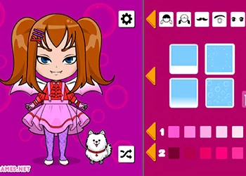 Kawaii Chibi Avatar Maker captură de ecran a jocului