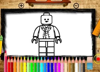 Lego Kifestőkönyv játék képernyőképe