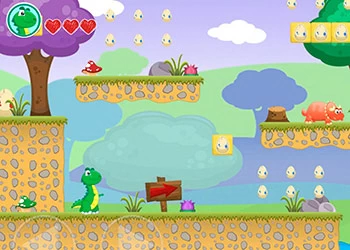 Little Dino Adventure game screenshot