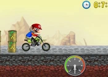 Mario Kilpailee pelin kuvakaappaus