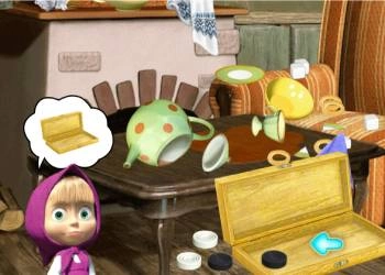 Детски Игри Маша И Мечока екранна снимка на играта