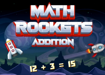 गणित रॉकेट जोड़ खेल का स्क्रीनशॉट