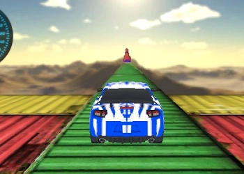 Mega-Auto-Todesrampen 3D Spiel-Screenshot