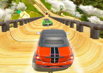 Mega Ramps Ultimate Car Races skærmbillede af spillet