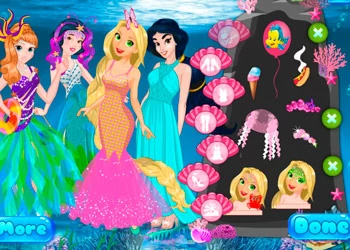 Principesse Sirene screenshot del gioco