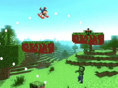 Minecraft Helicopter Adventure oyun ekran görüntüsü