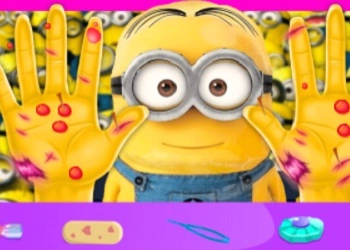 Minion Hand Doctor Game Online - Hospital Surgery game screenshot