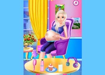 Mommy Pregnant Caring game screenshot