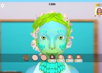 Monster make-up 3D snímek obrazovky hry