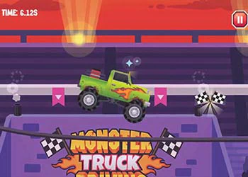Monster Truck Vezetés játék képernyőképe