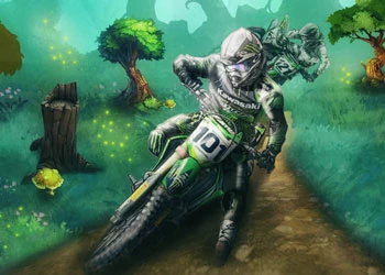 Motocross Forest Challenge 2 խաղի սքրինշոթ