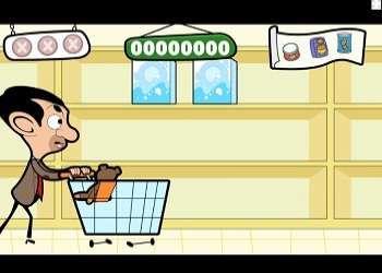 Mr. Bean Spiele: Bean In Panik Spiel-Screenshot