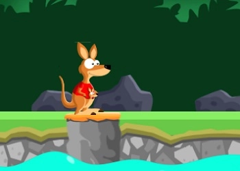 Neues Spiel Känguru Springen Und Laufen Spiel-Screenshot