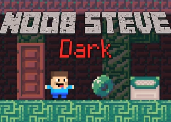 Noob Steve Dark skærmbillede af spillet