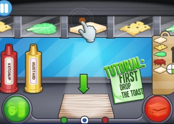 Papa Louie: Toastélia screenshot del gioco