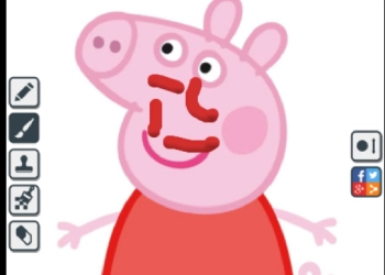 Peppa Cho'chqa Rasmi o'yin skrinshoti