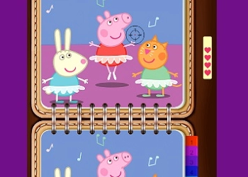 Peppa Pig Trova Le Differenze screenshot del gioco