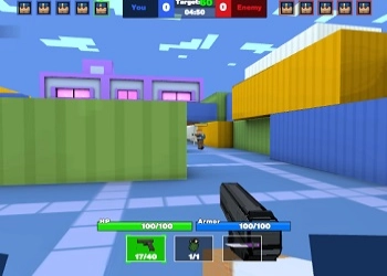 Pixel Gun 3D schermafbeelding van het spel