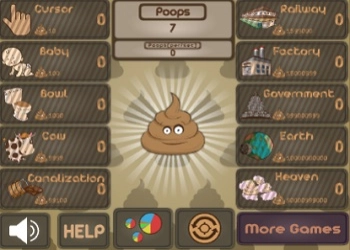 Poop Clicker játék képernyőképe