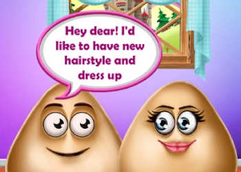 Pou Coupes De Cheveux capture d'écran du jeu