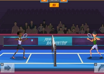 Badminton Potente captura de tela do jogo