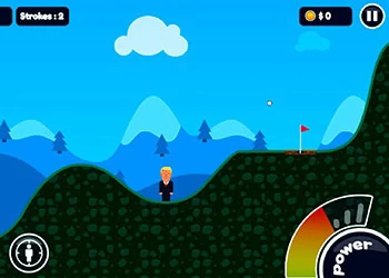 Prezident Qolf oyun ekran görüntüsü