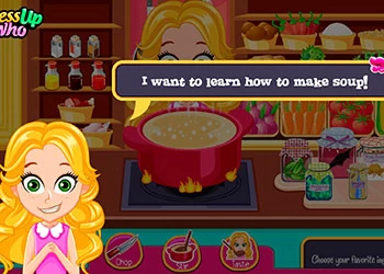 مطبخ حساء الأميرة لقطة شاشة اللعبة