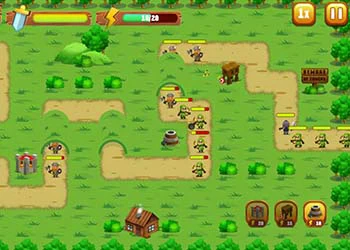 Защитете Кралството екранна снимка на играта